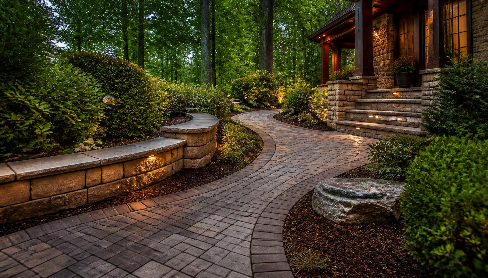 Hardscaping in Gainesville, Georgia by Heritage Landscape