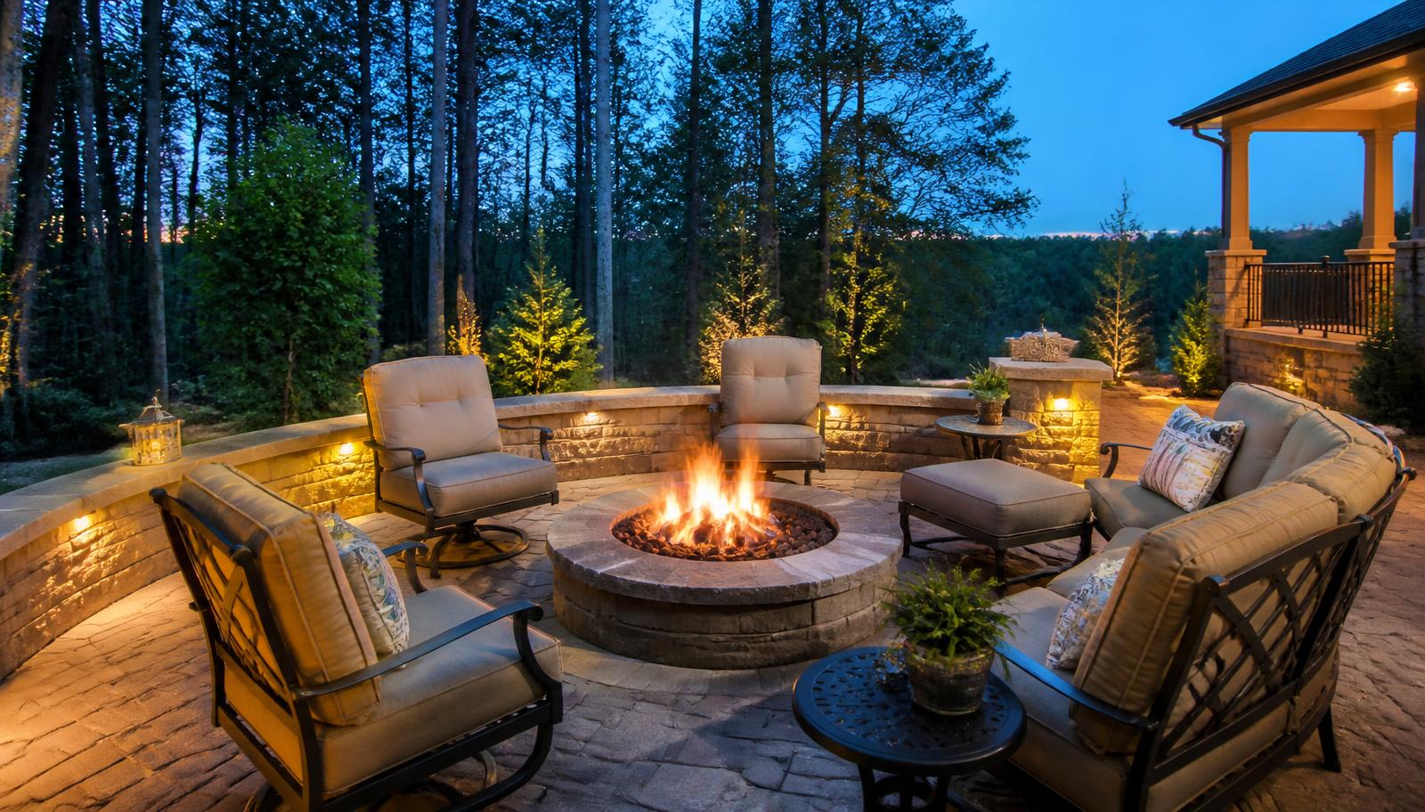 Paver Patios in Gainesville, Georgia by Heritage Landscape